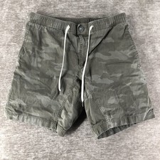 Vuori Mens Banks Camo Shorts Size M Athletic Stretch Zip Pockets Drawstring V330