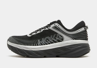 HOKA Bondi 7 Running Herrenschuhe in Schwarz und Grau