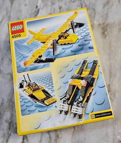 Lego CREATOR #4505 Designer Set SEA MACHINES 168 pcs 2004 new MISB pls. read 1st