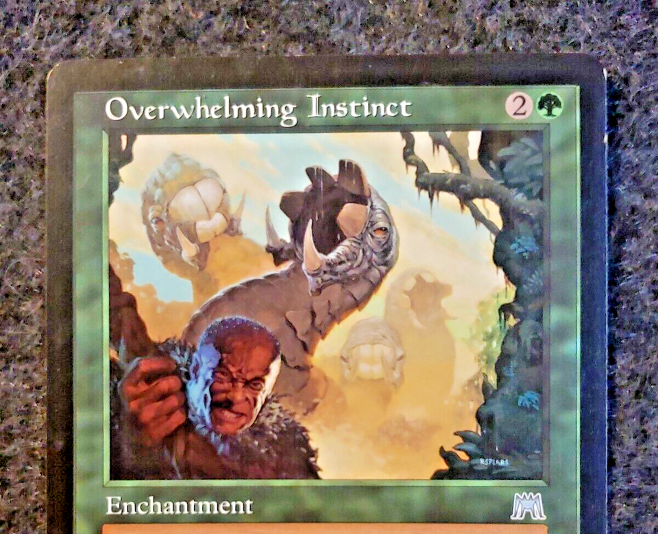 Overwhelming Instinct - Magic the Gathering MTG Onslaught Single Card ...