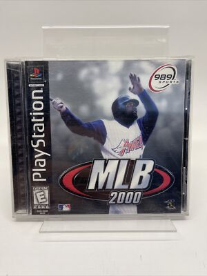 MLB 2000 (Sony PlayStation 1, 1999) Manual Included Tested Working