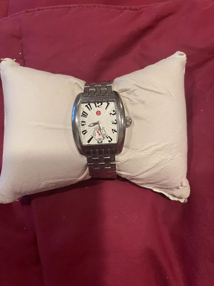 Michele Deco 16 Diamond Dial MWW06V000002 Wrist Watch for Women
