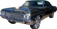 1970 Chevy Impala Caprice Chrome Mesh Grill Dual Weave Tiarra Grille 1970 Chevy Impala Caprice Chrome Mesh Grill Dual Weave Tiarra Grille