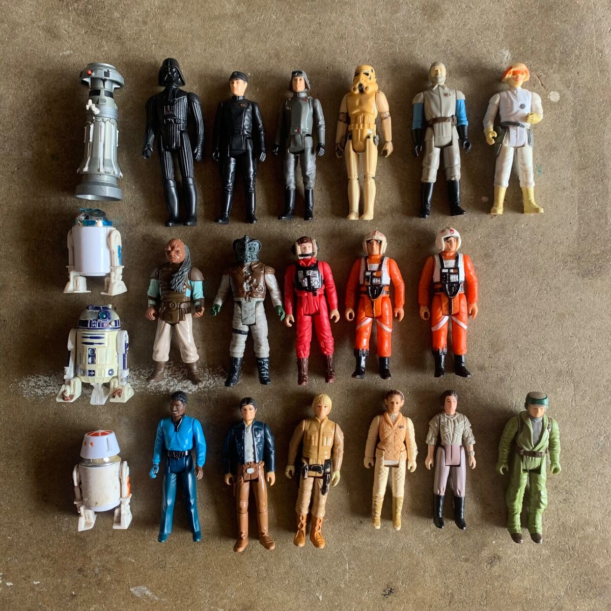1970s - 1980s VINTAGE STAR WARS MOVIE ACTION FIGURE LOT (21 1970s - 1980s VINTAGE STAR WARS MOVIE ACTION FIGURE LOT (21