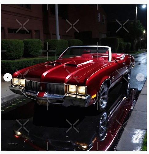 Lowrider Poster - 33.1" x 33.1" - Semi Gloss
