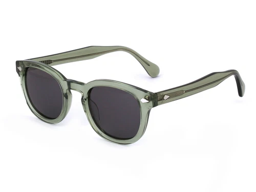 XLAB Sunglasses 8004 moscot style 07 green / 6267 polarized smoke
