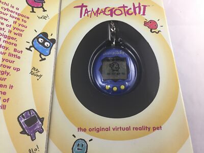 Tamagotchi Original Gen 1 English Clear Yellow 1996 - 1997
