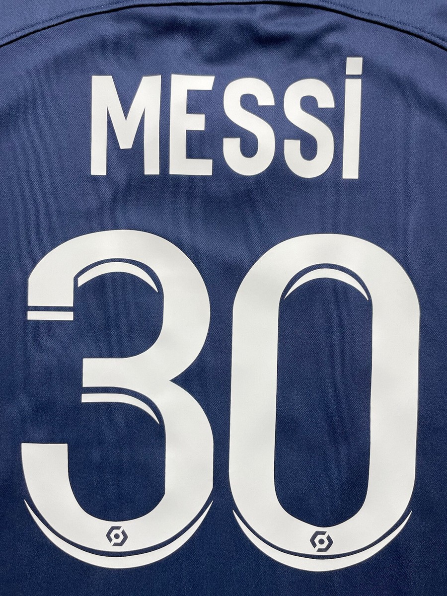 2022/23 PSG Home Jersey #30 Messi 2XL Nike Paris Saint 2022/23 PSG Home Jersey #30 Messi 2XL Nike Paris Saint