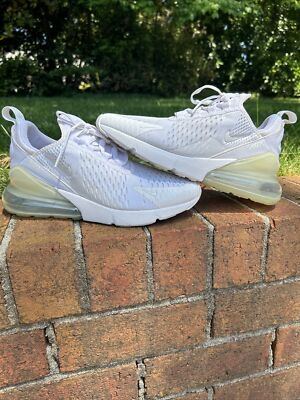 Nike Air Max 270 'White Silver' (GS) [943345-103]
