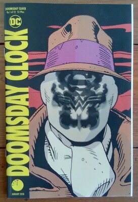 DOOMSDAY CLOCK 1, LENTICULAR COVER, DC COMICS, JANUARY 2018, VF
