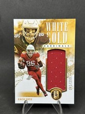 2023 Panini Gold Standard Football Zach Ertz White Gold Jersey /299