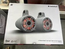 ROCKFORD FOSGATE M2WL-8H WAKEBOARD TOWER SPEAKERS WITH HORN TWEETERS