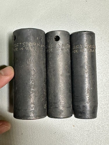 3 - Craftsman USA Impact Socket 1/2 Drive 6 Point 22mm 16mm 14mm See description - Picture 18 of 22