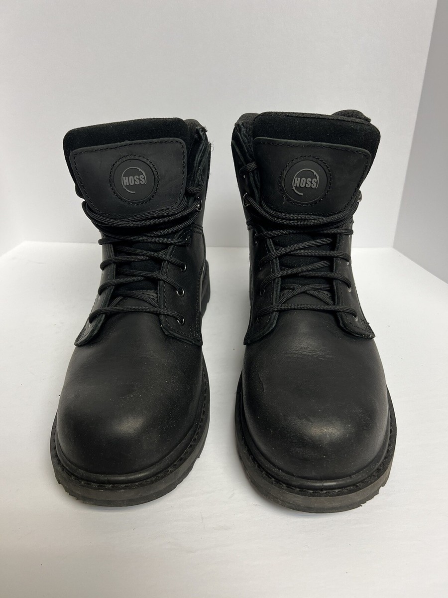 Hoss 6” Carson Comp Toe Boots Black Size Mens 9.5 EE Carson 6 main image 2