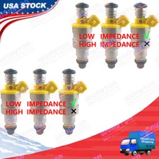 6pcs Fuel Injectors 0280150126 For 1982-1987 Bmw 528e 2.7l I6