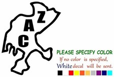 ZACATECAS ZAC Mexico State Vinyl Decal Sticker Car Window Bumper Wall Laptop 10"