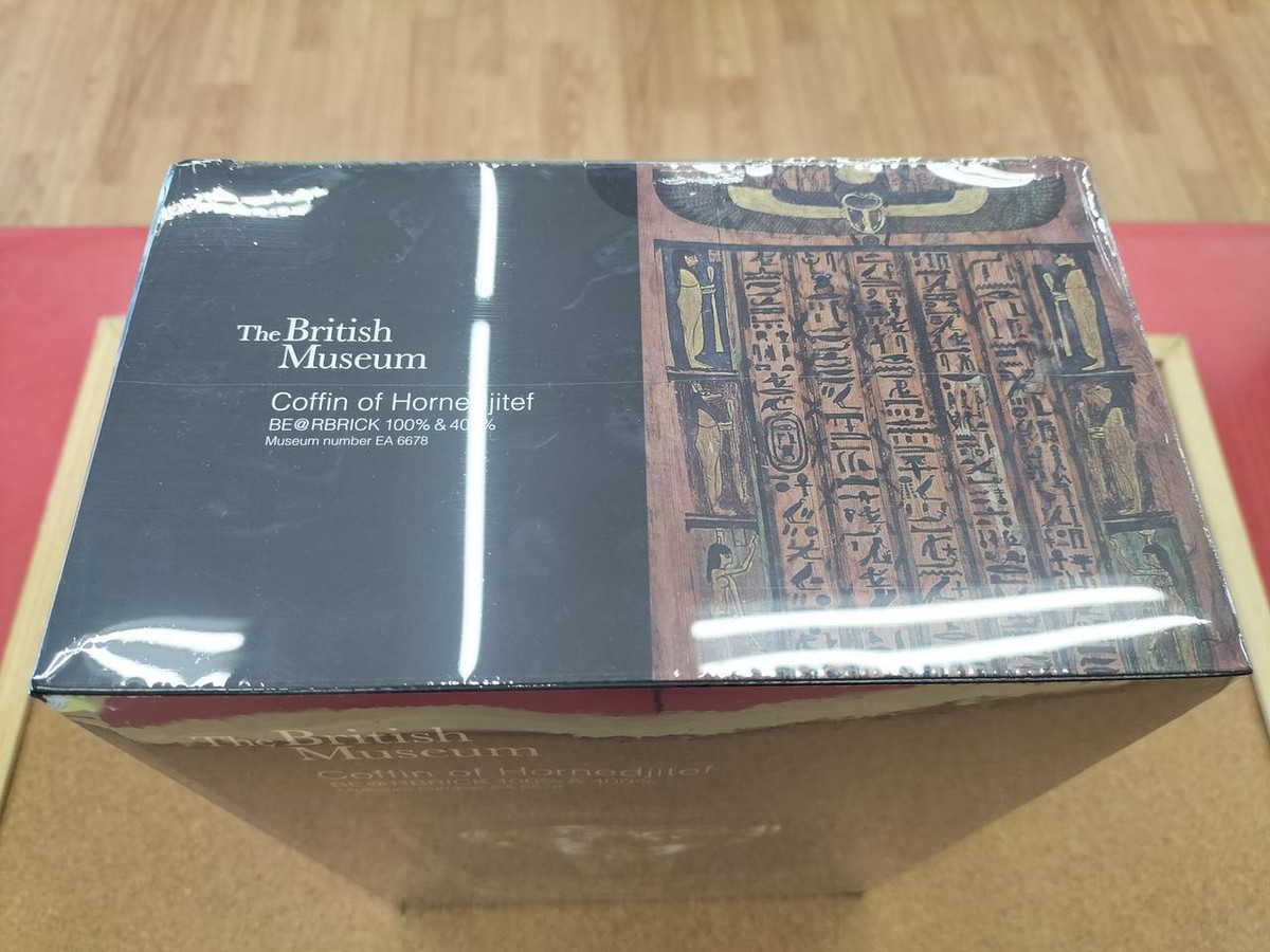 Medicom Bearbrick Be@rbrick The British Museum Coffin of Medicom Bearbrick Be@rbrick The British Museum Coffin of