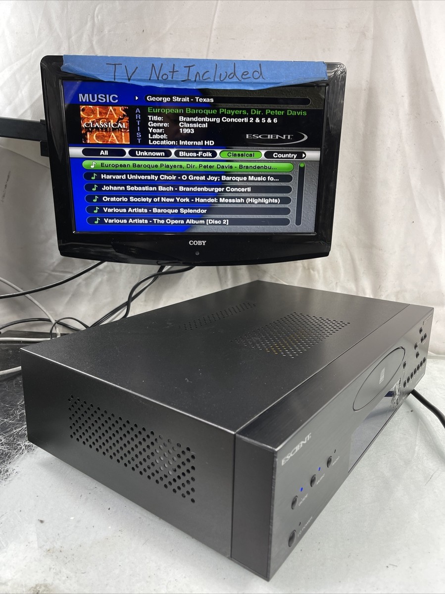 Escient Fireball SE-500i Music Manager 500GB HDD Internet Escient Fireball SE-500i Music Manager 500GB HDD Internet