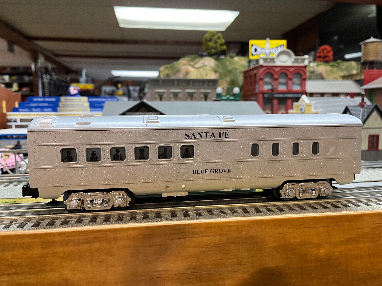 LIONEL CUSTOM PAINTED 3CAR SILVER OSCALE PASSENGER CAR SET eBay