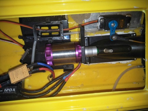 New hole 40mm Turbo Jet Thruster Part Apply to Brushless Motor RC Boat #1893 - Picture 12 of 15