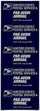 USA, AIR MAIL LABELS 19-B, FULL SET OF 5, IN MINT CONDITION!!! HARD TO FIND
