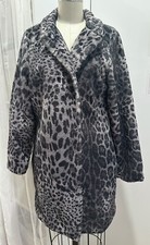 Lola Leopard Coat Made In Italy Nwt Size Medium