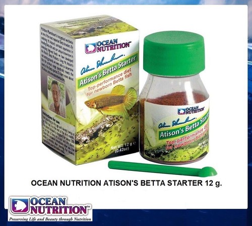 OCEAN NUTRITION Atison's Betta Starter For New born fish,Betta,Guppy,Killifish - Picture 1 of 7