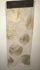 Rachel Zoe Brown Circular Pattern 16”x90” Table Runner