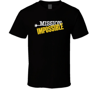 Mission Impossible Retro 80s Tv Show Logo Fan T Shirt