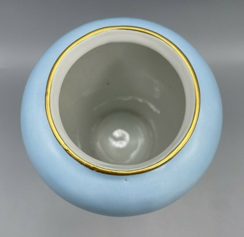 Z.S. & Co. Zeh, Scherzer & Co. Porzellan Vase mit Schwänen und Seerosen - Bild 6 von 10
