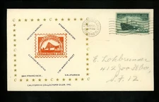 US Postal History Bridges Golden Gate Bridge 1946 San Francisco CA