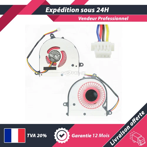 VENTILATEUR CPU FAN POUR MSI PE42 / PS42 / MS-14B1/14B2