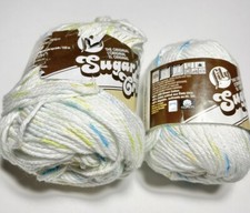 SUGAR  N CREAM COTTON YARN. 2pk. SUMMER PRINTS. ICombine Shipping. READ DET