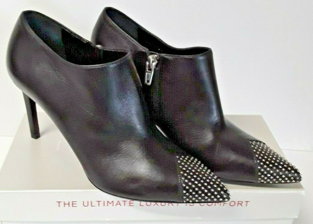 Nuovi stivali in pelle Saint Laurent IT38 5 US 8 8 5 $1350