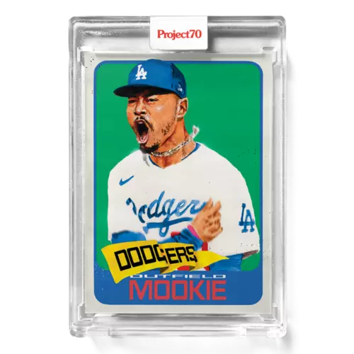 Topps Project70 Card 686 - Mookie Betts by Jacob Rochester - PR:698 (In Stock!)