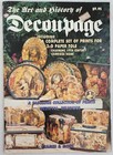 The Art & History of Decoupage Magazine, Projects, Pictures, Prints, Amanda Ho