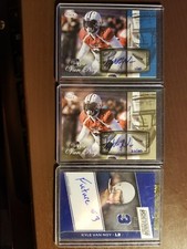 2014 Rookie Lot Kyle Van Noy Autographs Hits Rare 10% off Beckett Price NM to MT
