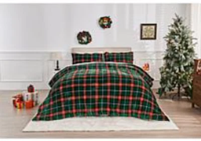 Warm & Cozy Plush Sherpa Reversible 3piece Comforter Set Chose Pattern & Size