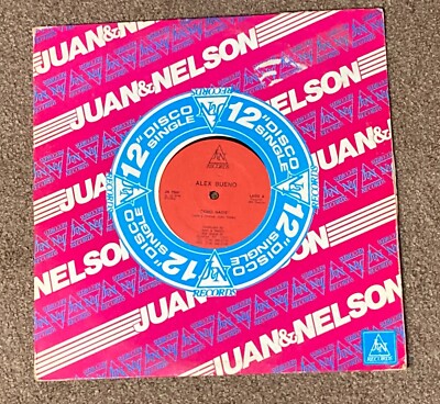 ALEX BUENO ''Como Nadie RARE 12'' 1992 Latin Merengue SALSA Entre Tu Amo Y Mi Amor