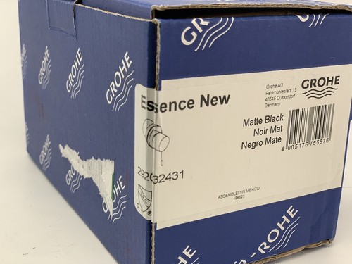 Grohe Essence 1-Handle 3-Way Diverter Trim Kit Matte Black - READ - Picture 1 of 4