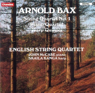 BAX:STRING QUARTET 1/PIANO QUARTET