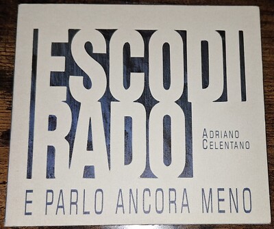 ADRIANO CELENTANO - ESCO DI RADO E Parlo Ancora Meno DigiPak CD