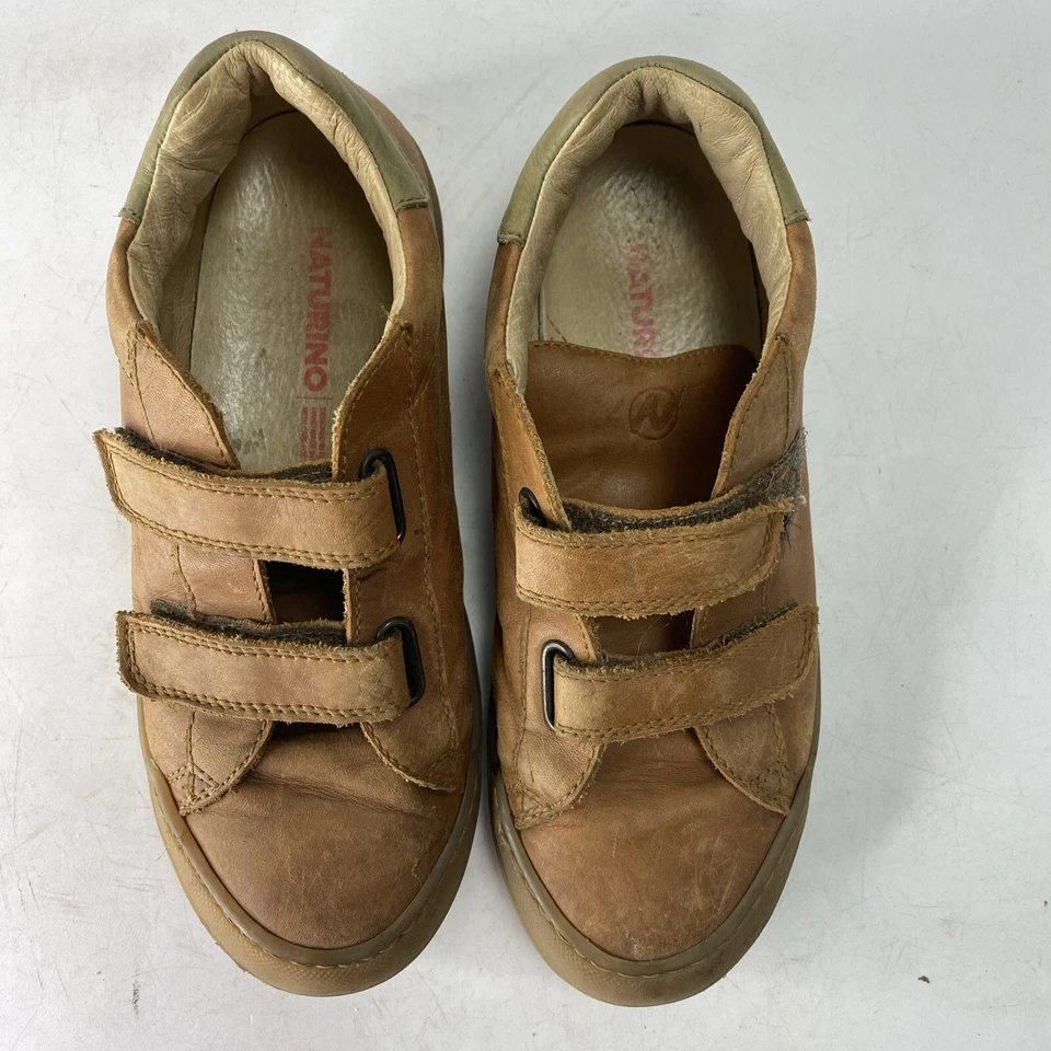 Naturino 男孩 儿童皮鞋 双钩环闭合 儿童 2 美国/33 EU — 第 3/4 张图片