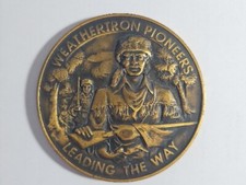 Vintage General Electric Weathertron Bronze Medal Employee 1955 Bronze