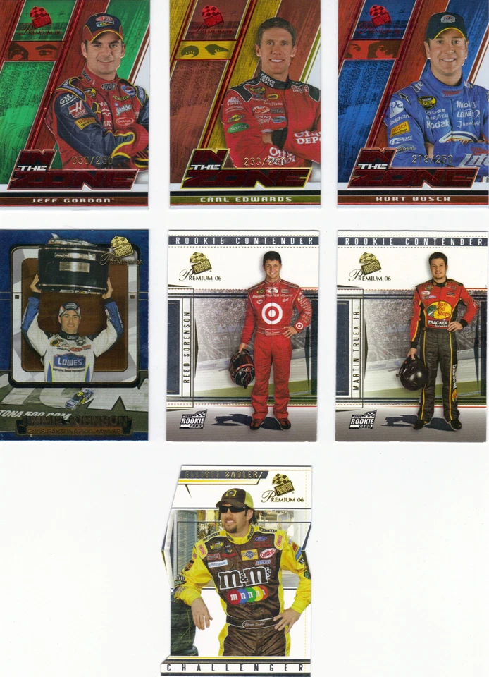 2006 Premium CHAMP/CHALLENGER #65 Mark Martin--ONE CARD ONLY! - Image 3 of 4