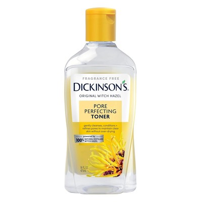 Dickinson's Original Witch Hazel Pore Perfecting Toner, 16 Fl Oz (Pack of 1) 