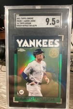2021 Topps Chrome - 1986 Topps Baseball Aaron Judge #86BC-1 Green Refractor /99