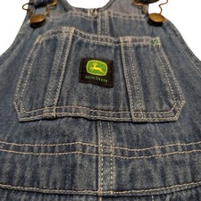 John Deere Blue Denim Boys Overalls