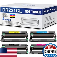 ONLYU DR221CL DR221 Drum Unit for Brother MFC-9130CW Printer