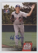 2009 Upper Deck Signature Stars USA Star Prospects Kyle Ryan #USA-A16 Auto 4z4